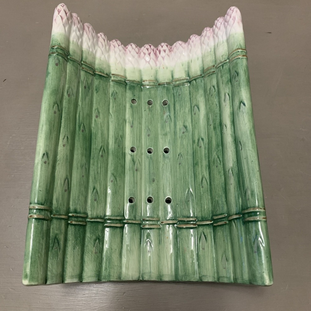 Vintage The Haldon Group 1987‎ Curved Asparagus Dish Japan